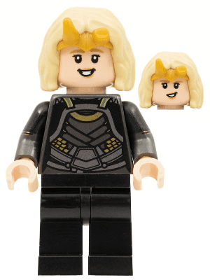 LEGO Sylvie Marvel Studios Series 1 (Minifigure Only without Stand and Accessor (colmar07) Collectible Minifigures Minifigure