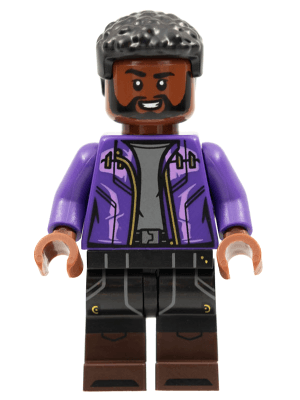 LEGO T'Challa Star-Lord Marvel Studios Series 1 (Minifigure Only without Stand (colmar11) Collectible Minifigures Minifigure