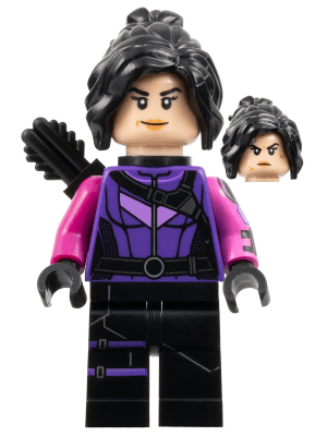 LEGO Kate Bishop Marvel Studios Series 2 (Minifigure Only without Stand and Acc (colmar19) Collectible Minifigures Minifigure