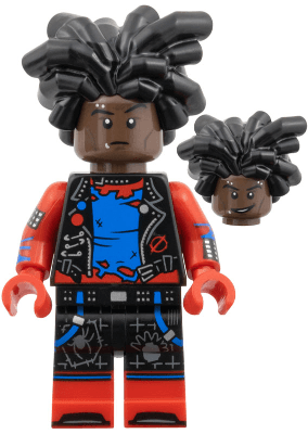 LEGO Hobie Brown / Spider-Punk Spider-Man Across the Spider-Verse (Minifigure O (colspi02) Collectible Minifigures Minifigure