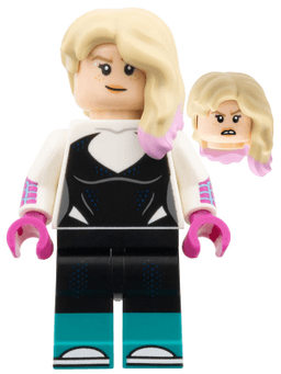 LEGO Gwen Stacy / Spider Gwen Spider-Man Across the Spider-Verse (Minifigure Only without Stand and Accessories) (colspi04) minifigure