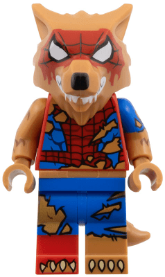 LEGO Peter Parker / Werewolf Spider-Man Spider-Man Across the Spider-Verse (Minifigure Only without Stand and Accessories) (colspi13) minifigure