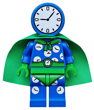 LEGO Clock King The LEGO Batman Movie Series 2 (Minifigure Only without Stand (coltlbm27) Collectible Minifigures Minifigure