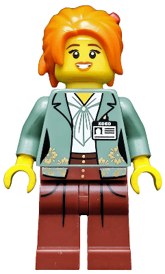 LEGO Misako The LEGO Ninjago Movie (Minifigure Only without Stand and Accessories) (coltlnm09) minifigure