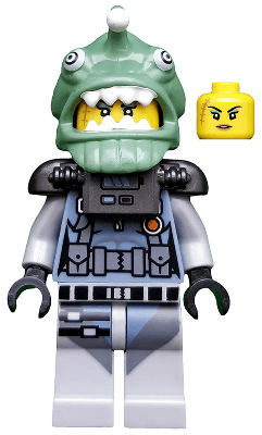 LEGO Shark Army Angler The LEGO Ninjago Movie (Minifigure Only without Stand a (coltlnm13) Collectible Minifigures Minifigure