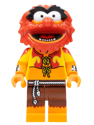 LEGO Animal The Muppets (Minifigure Only without Stand and Accessories) (coltm08) Collectible Minifigures Minifigure