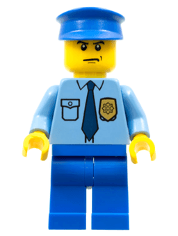 LEGO Police (cop054) minifigure
