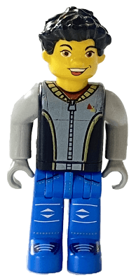 Max, Black Torso, Light Gray Arms, Blue Legs (4143768)