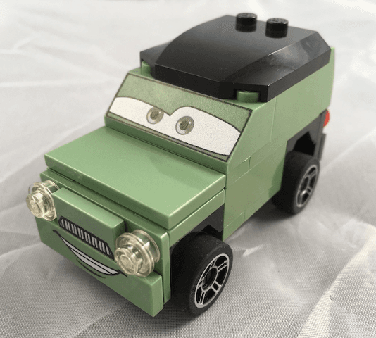 LEGO Miles Axlerod (crs041) Cars Minifigure