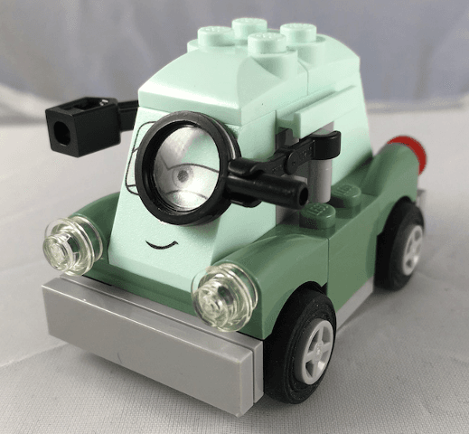 LEGO Professor Zundapp (crs042) Cars Minifigure