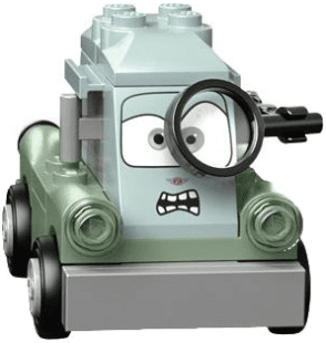 LEGO Professor Zundapp (crs103) Cars Minifigure