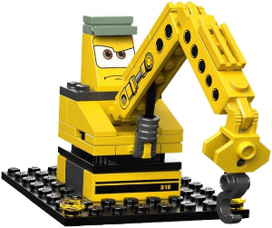 LEGO Crane with Stickers (crs104s) Cars Minifigure
