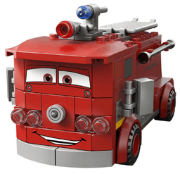 LEGO Red with Stickers (crs108s) minifigure