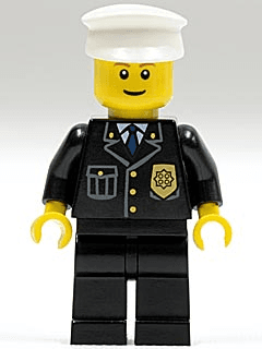 LEGO Police (cty0005) Town / City Minifigure