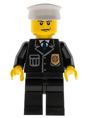 LEGO Police (cty0008) Town / City Minifigure