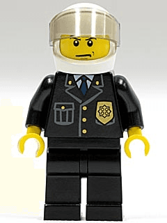 LEGO Police (cty0013) Town / City Minifigure