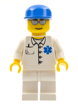 LEGO Doctor (cty0017) minifigure