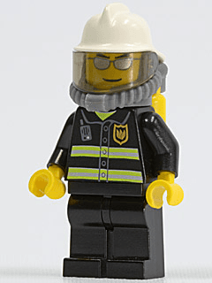 LEGO Fire (cty0018) Town / City Minifigure