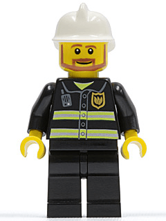 LEGO Fire (cty0022) Town / City Minifigure