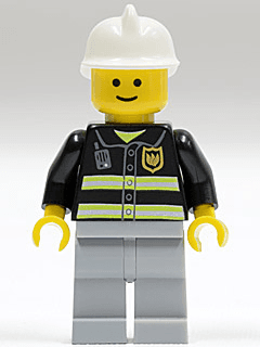 LEGO Fire (cty0035) Town / City Minifigure