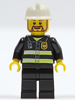 LEGO Fire (cty0055) Town / City Minifigure