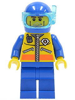 LEGO Coast Guard City (cty0068) Town / City Minifigure