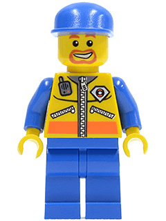LEGO Coast Guard City (cty0070) minifigure