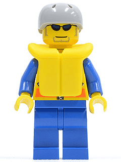LEGO Coast Guard City (cty0074) Town / City Minifigure