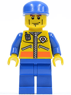 LEGO Coast Guard City (cty0077) Town / City Minifigure