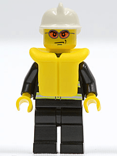 LEGO Fire (cty0085) Town / City Minifigure