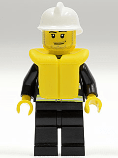 LEGO Fire (cty0086) minifigure