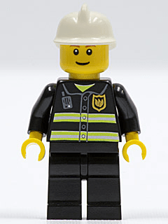 LEGO Fire (cty0090b) minifigure
