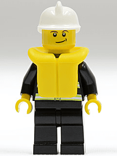 LEGO Fire (cty0117b) minifigure