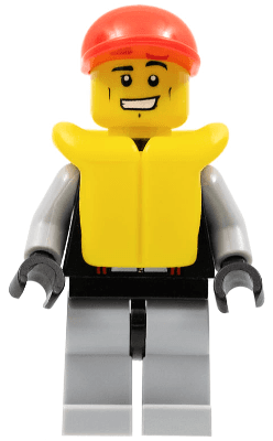 LEGO Lifeguard (cty0236) Town / City Minifigure