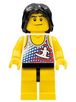 LEGO Wind Surfer (cty0237) Town / City Minifigure