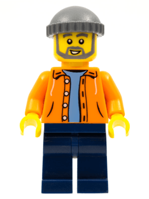 LEGO Lighthouse Keeper (cty0239) Town / City Minifigure