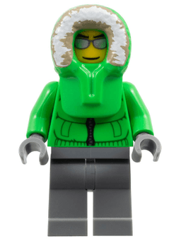 LEGO Ice Fisherman (cty0252) minifigure