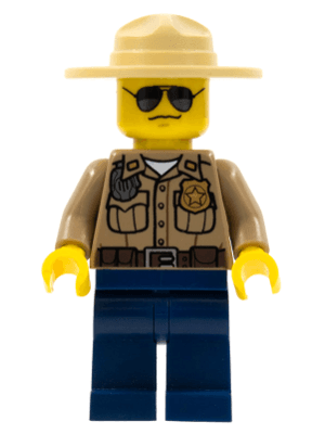 LEGO Forest Police (cty0264) Town / City Minifigure