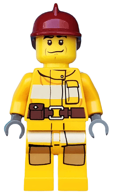 LEGO Fire (cty0286) minifigure