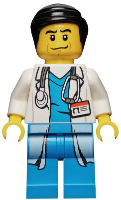 LEGO Doctor (cty0319) Town / City Minifigure