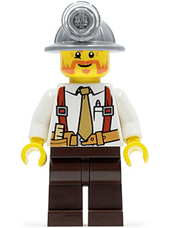 LEGO Miner (cty0322) minifigure