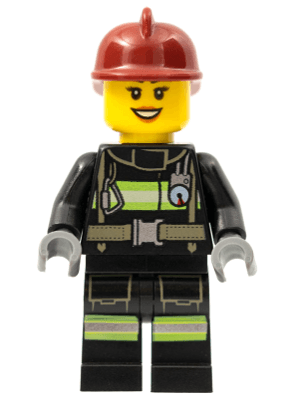 LEGO Fire (cty0347) Town / City Minifigure