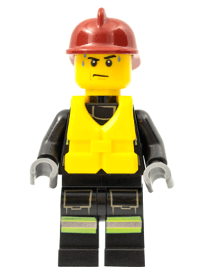 LEGO Fire (cty0372) Town / City Minifigure