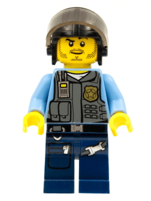 Police - LEGO City Undercover Elite Police Officer 6