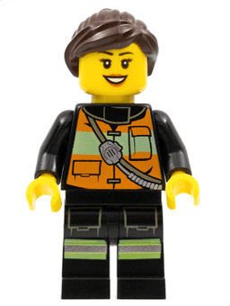 LEGO Fire (cty0379) minifigure