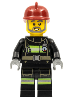 LEGO Fire (cty0381) minifigure