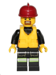 LEGO Fire (cty0382) Town / City Minifigure