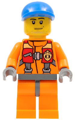 LEGO Coast Guard City (cty0409) Town / City Minifigure