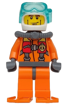 LEGO Coast Guard City (cty0412) Town / City Minifigure