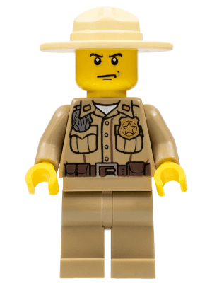 LEGO Forest Police (cty0425) Town / City Minifigure